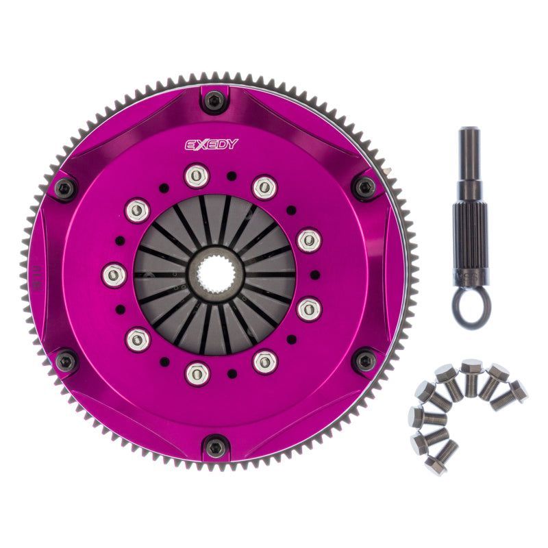 Exedy 1989-1994 Nissan 240SX Hyper Twin Cerametallic Clutch Sprung Center Disc Push Type Cover Clutch Kits - Multi Exedy