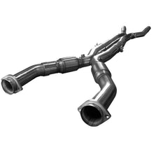Load image into Gallery viewer, Kooks 09-14 Cadillac CTS-V. LS9 6.2L 3in x 2 1/2in OEM Out X-Pipe w/Race Cats X Pipes Kooks Headers
