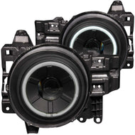 ANZO 2007-2013 Toyota Fj Cruiser Projector Headlights w/ Halo Black Headlights ANZO