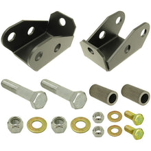 Load image into Gallery viewer, RockJock TJ/LJ Shock Mount Extensions Rear Lower w/ Hardware Pair Suspension Arms &amp; Components RockJock
