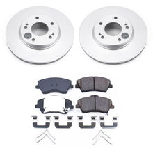 Load image into Gallery viewer, Power Stop 17-19 Hyundai Ioniq Front Z17 Evolution Geomet Coated Brake Kit Brake Kits - Performance Blank PowerStop

