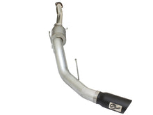 Load image into Gallery viewer, aFe Atlas Exhausts 4in Cat-Back Aluminized Steel Exhaust Sys 2015 Ford F-150 V6 3.5L (tt) Black Tip Catback aFe
