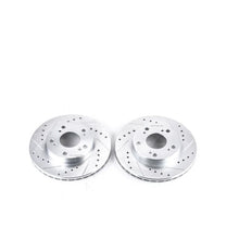 Load image into Gallery viewer, Power Stop 02-06 Acura RSX Front Evolution Drilled &amp; Slotted Rotors - Pair Brake Rotors - Slot &amp; Drilled PowerStop   
