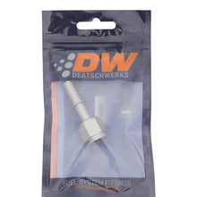 Load image into Gallery viewer, DeatschWerks 6AN Female Flare Swivel to 3/8in Male EFI Quick Disconnect - Anodized DW Titanium Fuel Components Misc DeatschWerks
