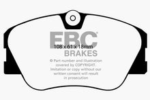 Load image into Gallery viewer, EBC 86-93 Mercedes-Benz 190/190E 2.3 16v Redstuff Front Brake Pads Brake Pads - Performance EBC   
