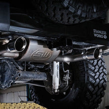 Load image into Gallery viewer, Stainless Works 2012-17 Jeep Wrangler Catback Exhaust Catback Stainless Works
