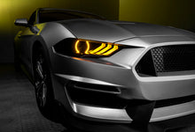 Load image into Gallery viewer, Oracle Lighting 18-23 Ford Mustang Dynamic ColorSHIFT LED Headlights - Black Series SEE WARRANTY Headlights ORACLE Lighting   
