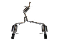 AWE Tuning Audi B8 A5 2.0T Touring Edition Exhaust - Dual Outlet Diamond Black Tips Catback AWE Tuning   