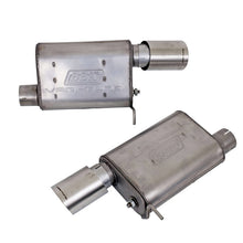 Load image into Gallery viewer, BBK Vari-Tune Axle Back Exhaust Kit 2 Adjustable Performance Mufflers 2-3/4 Pipe 4 in. Tips Axle Back BBK

