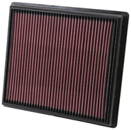 K&N Replacement Filter 11.25in O/S Length x 10in O/S Width x 1.25in H for 13 Cadillac XTS 3.6L V6 Air Filters - Drop In K&N Engineering   