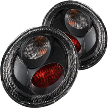 Load image into Gallery viewer, ANZO 1998-2005 Volkswagen Beetle Taillights Black Tail Lights ANZO
