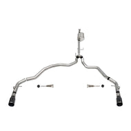 Corsa 2021-2025 Ford F-150 SuperCab/6.5in Bed 5.0L V8 Sport Cat-Back Dual Rear Exit-Black PVD | 21158BLK
