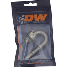 Load image into Gallery viewer, DeatschWerks 8AN ORB Male to 3/8IN Male EFI Quick Connect Adapter 180 Deg. Fuel Components Misc DeatschWerks
