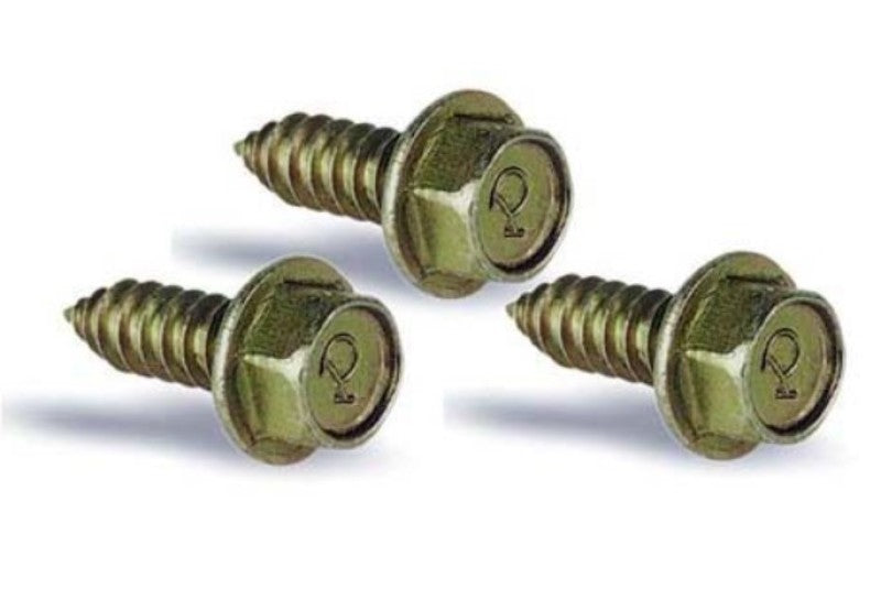 Moroso Wheel Rim Screws - Grade 8 Steel - Gold Iridite Finish - 500 Pack Hardware Kits - Other Moroso
