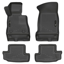 Load image into Gallery viewer, Husky Liners 16-17 Chevy Camaro WeatherBeater Front and Second Row Black Floor Liners Floor Mats - Rubber Husky Liners
