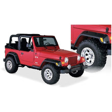 Load image into Gallery viewer, Bushwacker 97-06 Jeep TJ Pocket Style Flares 4pc - Black Fender Flares Bushwacker
