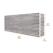 Load image into Gallery viewer, Mishimoto Universal Air-to-Air Intercooler Core - 26in / 12in / 4in Intercoolers Mishimoto
