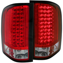 Load image into Gallery viewer, ANZO 2007-2013 Chevrolet Silverado 1500 LED Taillights Red/Clear Tail Lights ANZO
