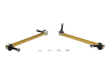 Load image into Gallery viewer, Whiteline 10+ Chevy Camaro FR Coupe Front Sway Bar - Link Assy H/D Adj Steel Ball (360mm C to C) Sway Bar Endlinks Whiteline
