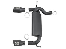 Load image into Gallery viewer, aFe Rebel Series 2.5in 409 SS Axle-Back Exhaust w/ Black Tips 2007+ Jeep Wrangler (JK) V6 3.6L/3.8L Axle Back aFe
