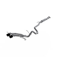 MBRP 13-18 Hyundai Veloster Turbo Dual Exit T409 2 1/2in Cat Back w/ Carbon Fiber Tips Catback MBRP