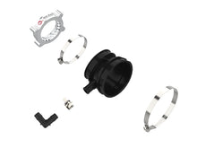 Load image into Gallery viewer, aFe 2020 Vette C8 Silver Bullet Aluminum Throttle Body Spacer Works w/ Factory Intake Only - Silver Throttle Body Spacers aFe
