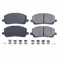 Power Stop 01-07 Toyota Highlander Front Z17 Evolution Ceramic Brake Pads w/Hardware Brake Pads - OE PowerStop