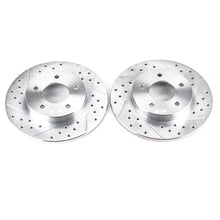Load image into Gallery viewer, Power Stop 00-05 Buick LeSabre Rear Evolution Drilled &amp; Slotted Rotors - Pair Brake Rotors - Slot &amp; Drilled PowerStop
