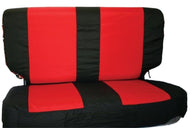 Rampage 1997-2002 Jeep Wrangler(TJ) Comfort Combo Seat Covers - Black/Grey Seat Covers Rampage