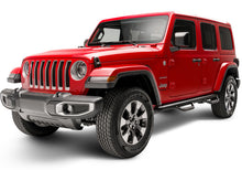 Load image into Gallery viewer, N-Fab Nerf Step 2018 Jeep Wrangler JL SUV 4 Door- Tex. Black - W2W - 3in Side Steps N-Fab

