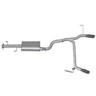 Gibson 07-14 Toyota FJ Cruiser Base 4.0L 2.5in Cat-Back Dual Split Exhaust - Stainless Catback Gibson
