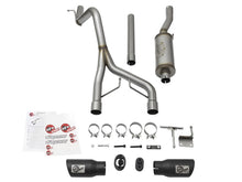 Load image into Gallery viewer, aFe Rebel Series CB 2.5in Dual Center Exit SS Exhaust w/ Black Tips 07-15 Jeep Wrangler 3.6L/3.8L V6 Catback aFe
