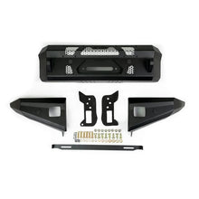 Load image into Gallery viewer, DV8 Offroad 2021+ Ford Bronco Front Bumper Winch Capable w/ Optional Bull Bar/Aux Light Opening Bumpers - Steel DV8 Offroad
