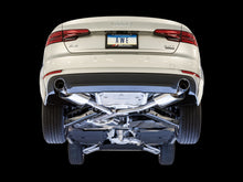 Load image into Gallery viewer, AWE Tuning Audi B9 A4 Touring Edition Exhaust Dual Outlet - Chrome Silver Tips (Includes DP) Catback AWE Tuning   
