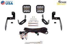 Load image into Gallery viewer, Diode Dynamics 07-18 Jeep JK Wrangler SS5 Bumper LED Pod Light Kit - Sport Yellow Combo Light Accessories and Wiring Diode Dynamics   
