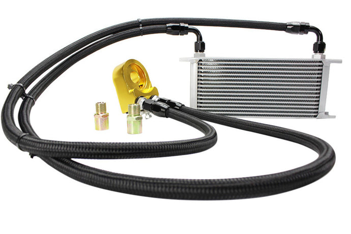 ISR Performance V2 -10AN Oil Cooler Kit - Nissan SR20DET S13/S14 Oil Coolers ISR Performance