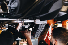 Load image into Gallery viewer, MBRP 18-22 Ford Mustang 2.3L Ecoboost 3in Cat-Back Exhaust w/ Quad Carbon Fiber SS Tips - T304 Catback MBRP
