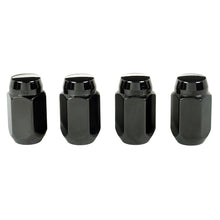 Load image into Gallery viewer, McGard Hex Lug Nut (Cone Seat) 1/2-20 / 13/16 Hex / 1.5in. Length (4-Pack) - Black Lug Nuts McGard
