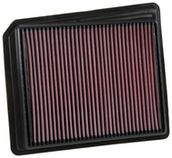 K&N 2017 Nissan Titan V8-5.6L F/I Drop In Replacement Air Filter Air Filters - Drop In K&N Engineering   