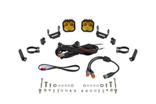Load image into Gallery viewer, Diode Dynamics SS3 LED Bumper 2 In Roll Bar Kit Sport - Yellow Combo (Pair) Light Accessories and Wiring Diode Dynamics   
