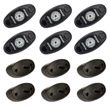 Load image into Gallery viewer, Rigid Industries Rock Light Kit- Red (6 lights) Sidemarkers &amp; Indicators Rigid Industries
