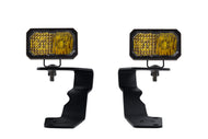 Diode Dynamics 15-21 Subaru WRX/STi Pro Stage Series 2in LED Ditch Light Kit - Yellow Combo Light Accessories and Wiring Diode Dynamics   