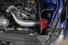 Load image into Gallery viewer, Spectre 15-16 Ford Mustang V6-3.7L F/I Air Intake Kit - Polished w/Red Filter Cold Air Intakes Spectre
