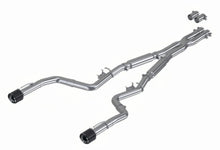 Load image into Gallery viewer, MBRP 17-21 Charger 5.7/6.1/6.4L 3in Dual Rear Exit SS Catback Exhaust w/ Carbon Fiber Tips Catback MBRP

