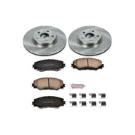 Power Stop 09-10 Pontiac Vibe Front Autospecialty Brake Kit Brake Kits - OE PowerStop   