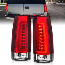 Load image into Gallery viewer, ANZO 1999-2000 Cadillac Escalade LED Taillights Chrome Housing Red/Clear Lens Pair Tail Lights ANZO
