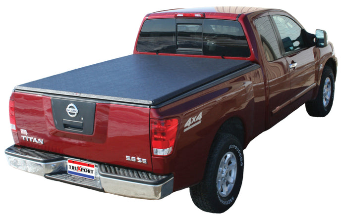 Truxedo 04-15 Nissan Titan w/o Track System 5ft 6in TruXport Bed Cover Bed Covers - Roll Up Truxedo   