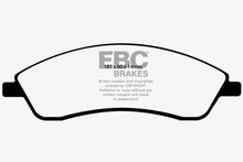 Load image into Gallery viewer, EBC 06-07 Cadillac CTS 2.8 (Sports Suspension) Yellowstuff Front Brake Pads Brake Pads - Performance EBC   

