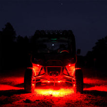 Load image into Gallery viewer, KC HiLiTES Cyclone V2 LED - Replacement Lens - Red - 6-PK Light Bars &amp; Cubes KC HiLiTES
