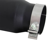 Load image into Gallery viewer, aFe Diesel Exhaust Tip Bolt On Black 4in Inlex x 5in Outlet x 15in Catback aFe
